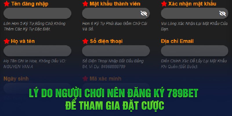 Cách Đăng ký 789BET Chỉ Trong Thời Gian Vài Phút Hiệu Quả